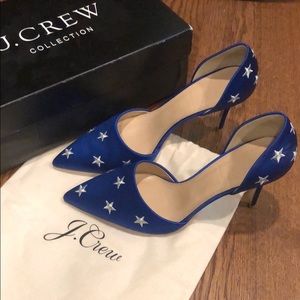 J. Crew Elsie Stars D’Orsay Pumps